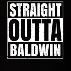 Straight Outta Baldwin New York City Compton Parody T Shirt 18979360