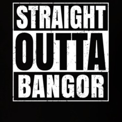 Straight Outta Bangor New York City Compton Parody T Shirt 18979443