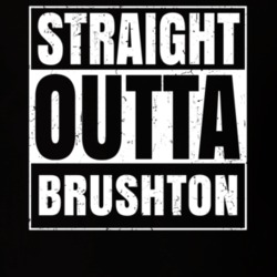 Straight Outta Brushton New York City Compton Parody T Shirt 18981302