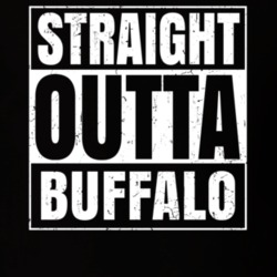 Straight Outta Buffalo New York City Compton Parody T Shirt 18981370