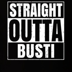 Straight Outta Busti New York City Compton Parody T Shirt 18981442