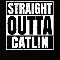 Straight Outta Catlin New York City Compton Parody T Shirt 18981961