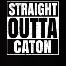 Straight Outta Caton New York City Compton Parody T Shirt 18981987