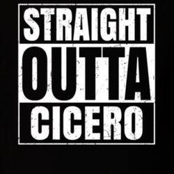 Straight Outta Cicero New York City Compton Parody T Shirt 18982390