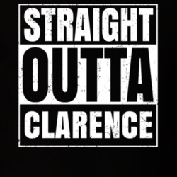Straight Outta Clarence New York City Compton Parody T Shirt 18982424