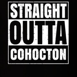 Straight Outta Cohocton New York City Compton Parody T Shirt 18982679