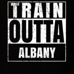 Train Outta Albany New York City Straight Outta Parody Crossfit Boxing MMA T Shirt 19325530