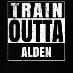 Train Outta Alden New York City Straight Outta Parody Crossfit Boxing MMA T Shirt 19325545