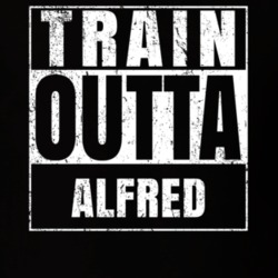 Train Outta Alfred New York City Straight Outta Parody Crossfit Boxing MMA T Shirt 19325581