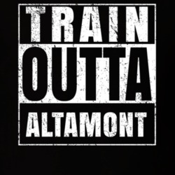 Train Outta Altamont New York City Straight Outta Parody Crossfit Boxing MMA T Shirt 19325619