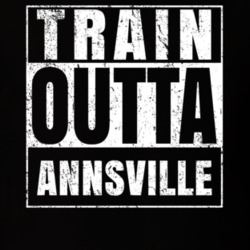 Train Outta Annsville New York City Straight Outta Parody Crossfit Boxing MMA T Shirt 19325824