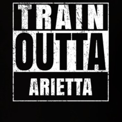 Train Outta Arietta New York City Straight Outta Parody Crossfit Boxing MMA T Shirt 19325930