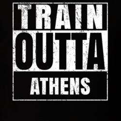 Train Outta Athens New York City Straight Outta Parody Crossfit Boxing MMA T Shirt 19326032