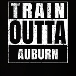 Train Outta Auburn New York City Straight Outta Parody Crossfit Boxing MMA T Shirt 19326090