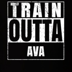 Train Outta Ava New York City Straight Outta Parody Crossfit Boxing MMA T Shirt 19326211