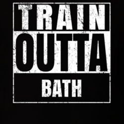 Train Outta Bath New York City Straight Outta Parody Crossfit Boxing MMA T Shirt 19326470