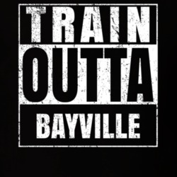 Train Outta Bayville New York City Straight Outta Parody Crossfit Boxing MMA T Shirt 19326502