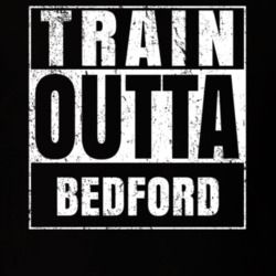 Train Outta Bedford New York City Straight Outta Parody Crossfit Boxing MMA T Shirt 19326527