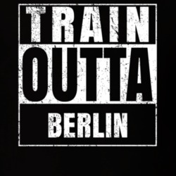 Train Outta Berlin New York City Straight Outta Parody Crossfit Boxing MMA T Shirt 19326829
