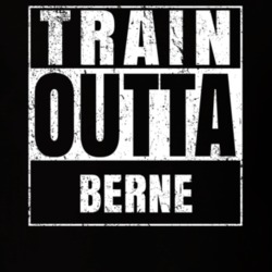 Train Outta Berne New York City Straight Outta Parody Crossfit Boxing MMA T Shirt 19326848