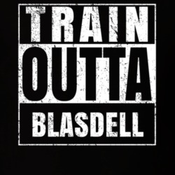 Train Outta Blasdell New York City Straight Outta Parody Crossfit Boxing MMA T Shirt 19327023