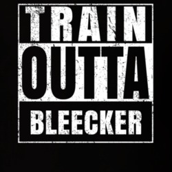 Train Outta Bleecker New York City Straight Outta Parody Crossfit Boxing MMA T Shirt 19327044