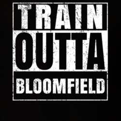 Train Outta Bloomfield New York City Straight Outta Parody Crossfit Boxing MMA T Shirt 19327082