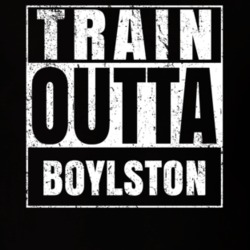 Train Outta Boylston New York City Straight Outta Parody Crossfit Boxing MMA T Shirt 19327346