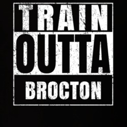 Train Outta Brocton New York City Straight Outta Parody Crossfit Boxing MMA T Shirt 19327732