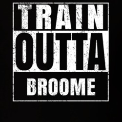 Train Outta Broome New York City Straight Outta Parody Crossfit Boxing MMA T Shirt 19327884