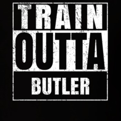 Train Outta Butler New York City Straight Outta Parody Crossfit Boxing MMA T Shirt 19328109