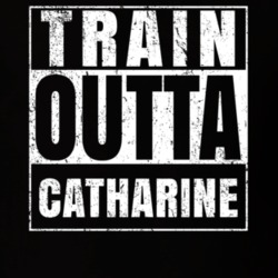 Train Outta Catharine New York City Straight Outta Parody Crossfit Boxing MMA T Shirt 19328754