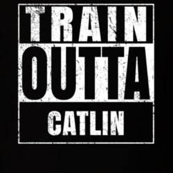 Train Outta Catlin New York City Straight Outta Parody Crossfit Boxing MMA T Shirt 19328793