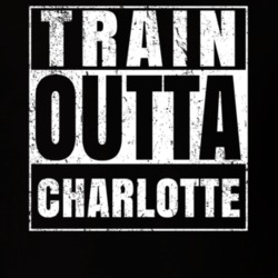 Train Outta Charlotte New York City Straight Outta Parody Crossfit Boxing MMA T Shirt 19329375
