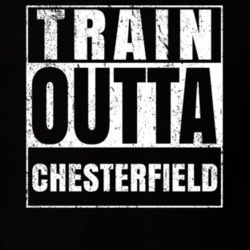Train Outta Chesterfield New York City Straight Outta Parody Crossfit Boxing MMA T Shirt 19329587