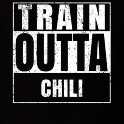 Train Outta Chili New York City Straight Outta Parody Crossfit Boxing MMA T Shirt 19329622