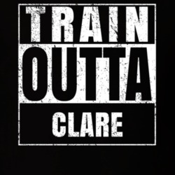 Train Outta Clare New York City Straight Outta Parody Crossfit Boxing MMA T Shirt 19329727
