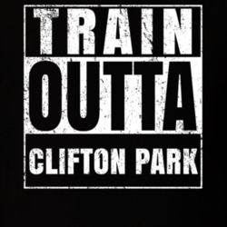 Train Outta Clifton Park New York City Straight Outta Parody Crossfit Boxing MMA T Shirt 19329993
