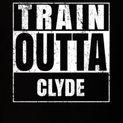 Train Outta Clyde New York City Straight Outta Parody Crossfit Boxing MMA T Shirt 19330093