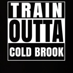 Train Outta Cold Brook New York City Straight Outta Parody Crossfit Boxing MMA T Shirt 19330243