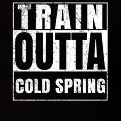 Train Outta Cold Spring New York City Straight Outta Parody Crossfit Boxing MMA T Shirt 19330265