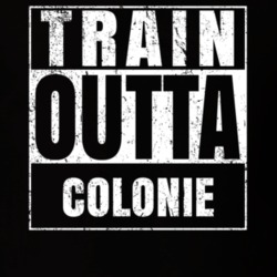 Train Outta Colonie New York City Straight Outta Parody Crossfit Boxing MMA T Shirt 19330366