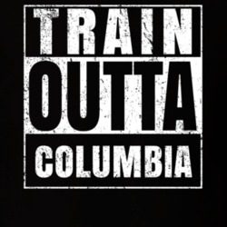 Train Outta Columbia New York City Straight Outta Parody Crossfit Boxing MMA T Shirt 19330397