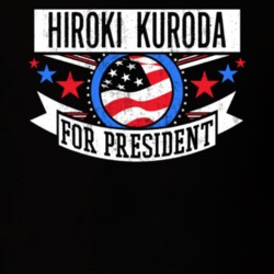Hiroki Kuroda For President New York City NYC Funny Sports T Shirt 23645293