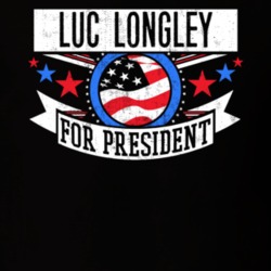 Luc Longley For President New York City NYC Funny Sports T Shirt 23645377