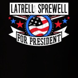 Latrell Sprewell For President New York City NYC Funny Sports T Shirt 23645458