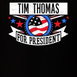 Tim Thomas For President New York City NYC Funny Sports T Shirt 23646319