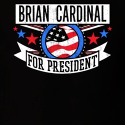 Brian Cardinal For President New York City NYC Funny Sports T Shirt 23646418