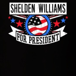 Shelden Williams For President New York City NYC Funny Sports T Shirt 23646576