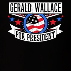 Gerald Wallace For President New York City NYC Funny Sports T Shirt 23646879